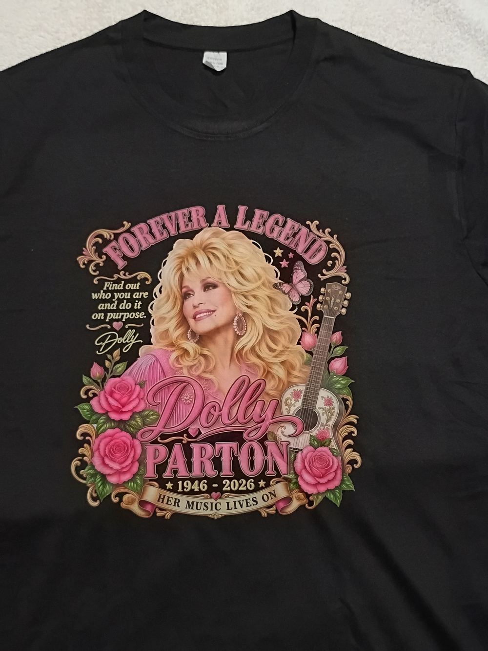 Dolly Parton Beautiful Tribute Tee Shirt